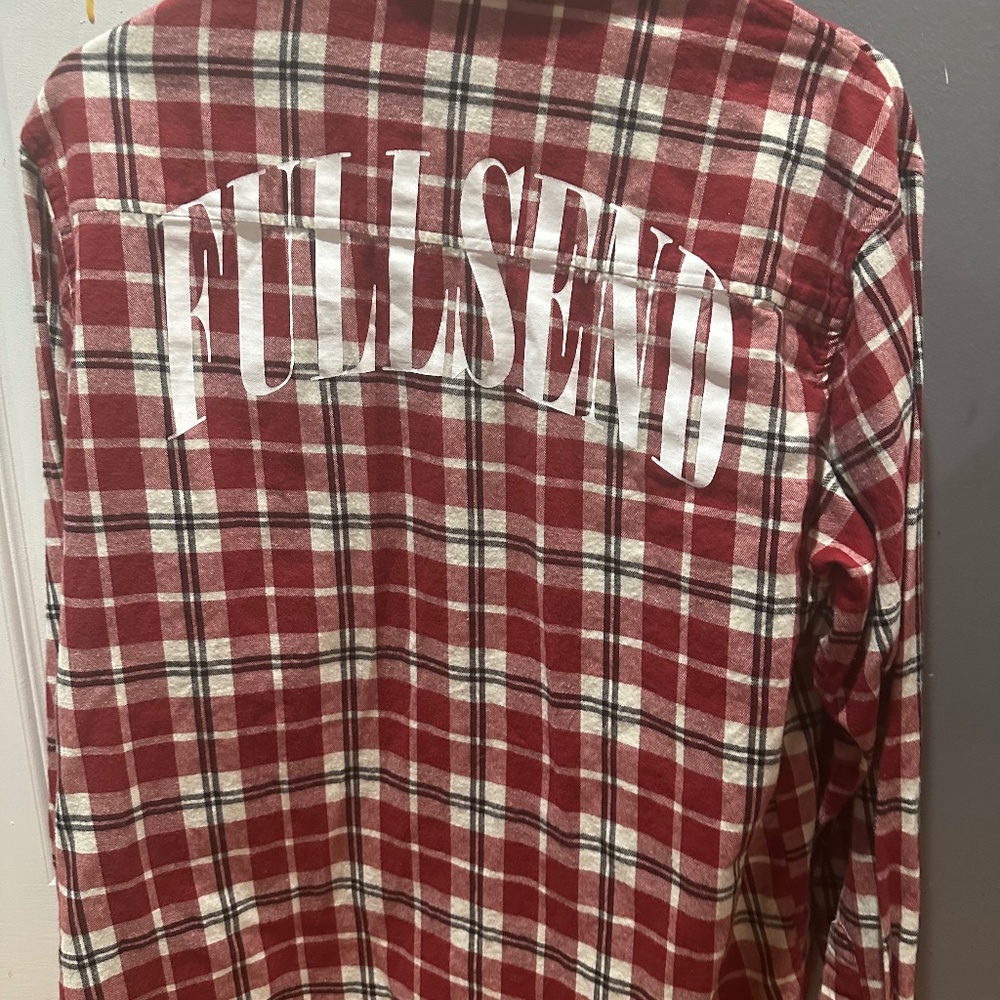 FULL SEND flannel